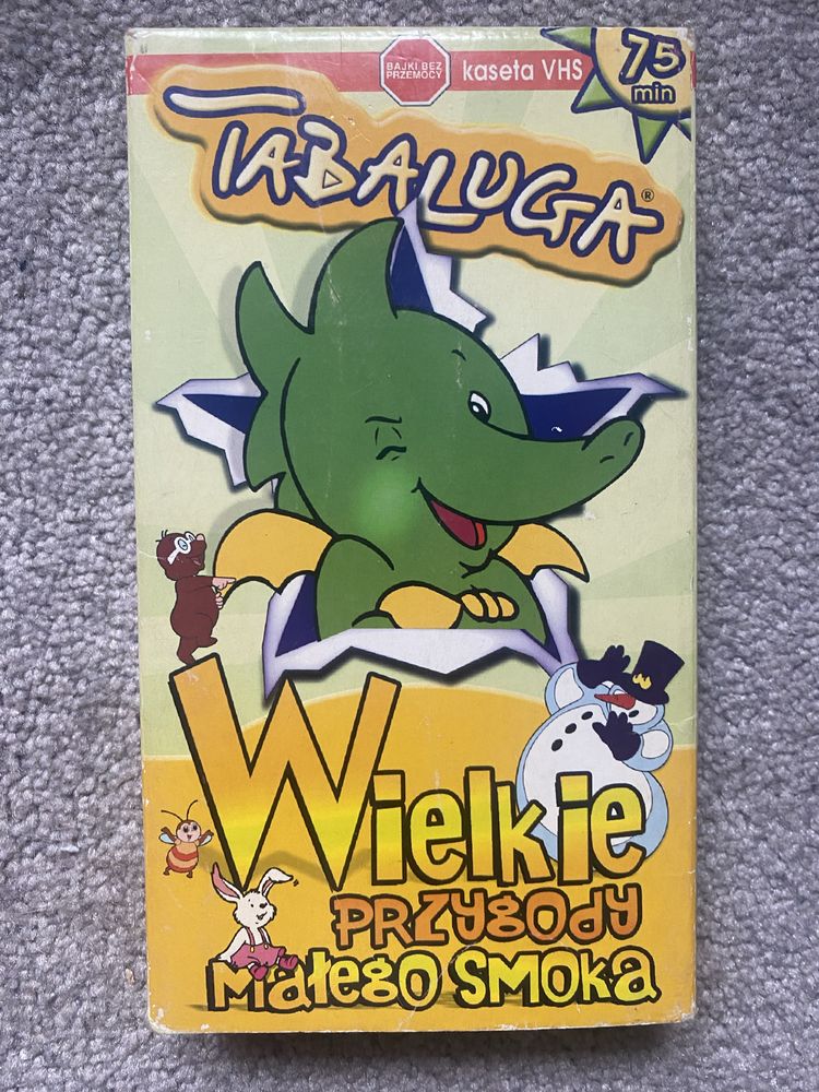 Kaseta VHS Tabaluga Wielkie przygody małego Smoka