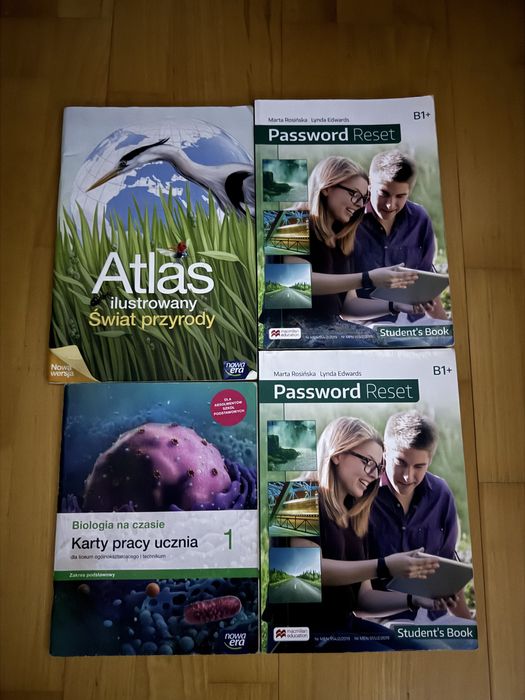 Ksiazki angielski repetytorium macmilian atlas biologia zeszyt cwiczen