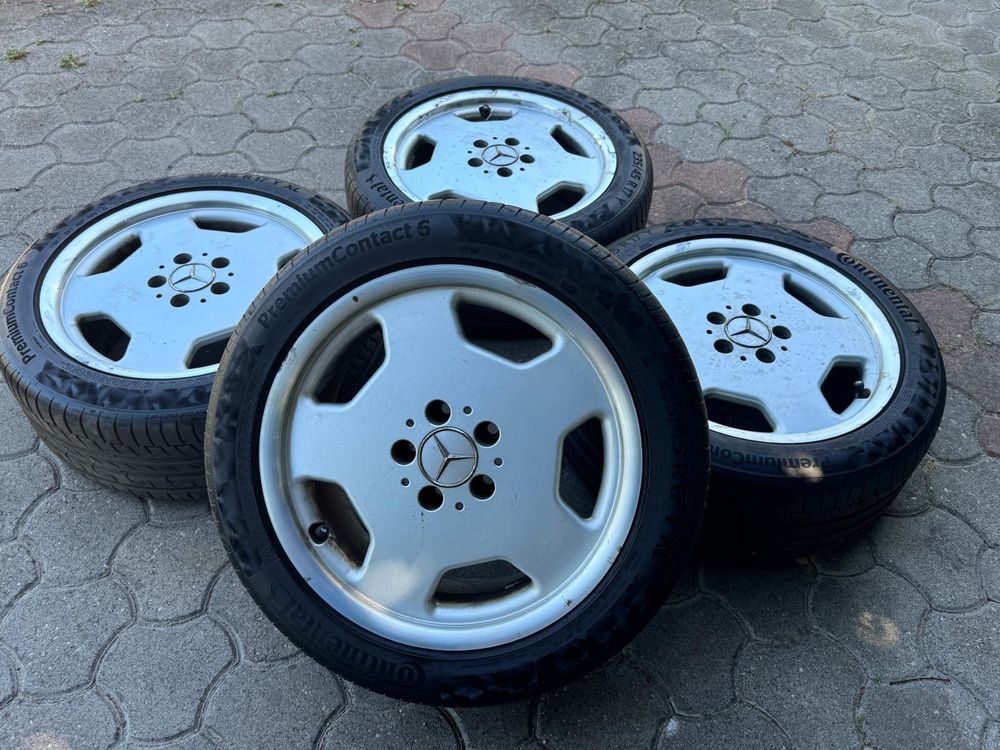 Felgi koła Rh mercedes Amg monoblock 17 5x112 w124 w202 sec w201