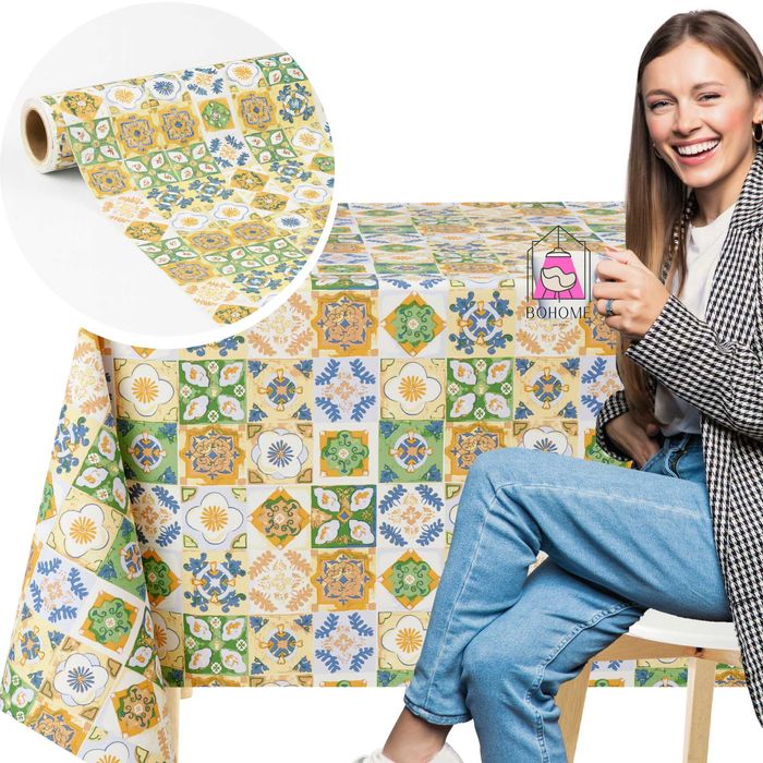 1 ROLKA Cerata Winylowa 20MB Obrus na metry Hiszpania Kafle HURT