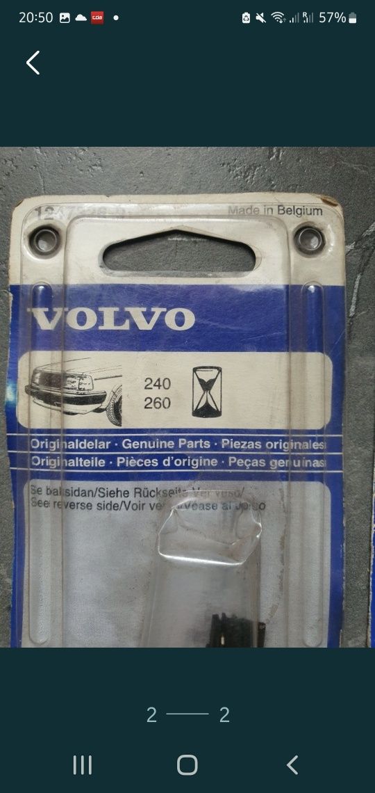 Volvo 240, 260 wycieraczki reflektorów
