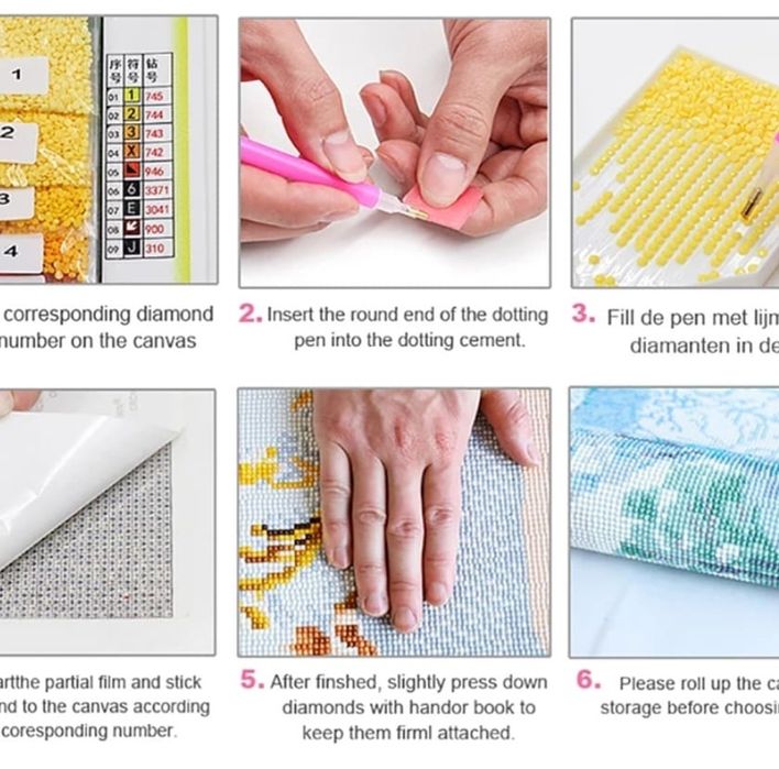 Akcesoria do haftu diamentowego NAKŁADKA uchwyt na aplikator