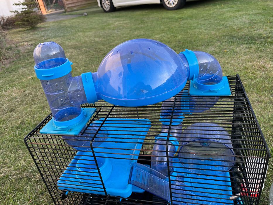 Klatka dla chomika + kula