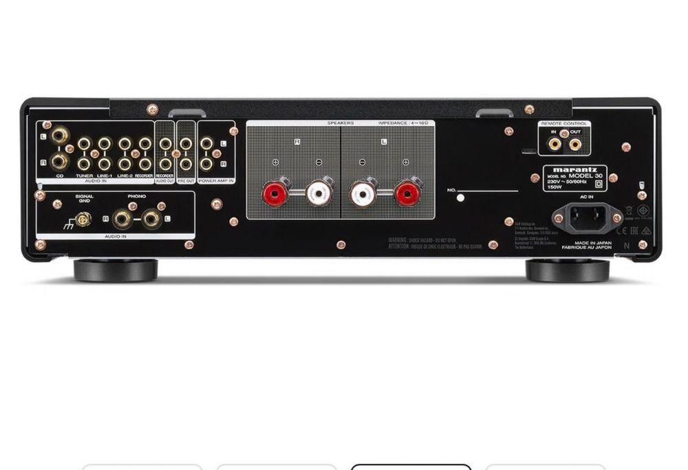 Amplificador integrado Marantz Model 30 preto