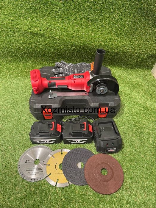 Аккумуляторная болгарка Bosch GWX 48V-125с ( 48V/6Ah, Ø125 мм)