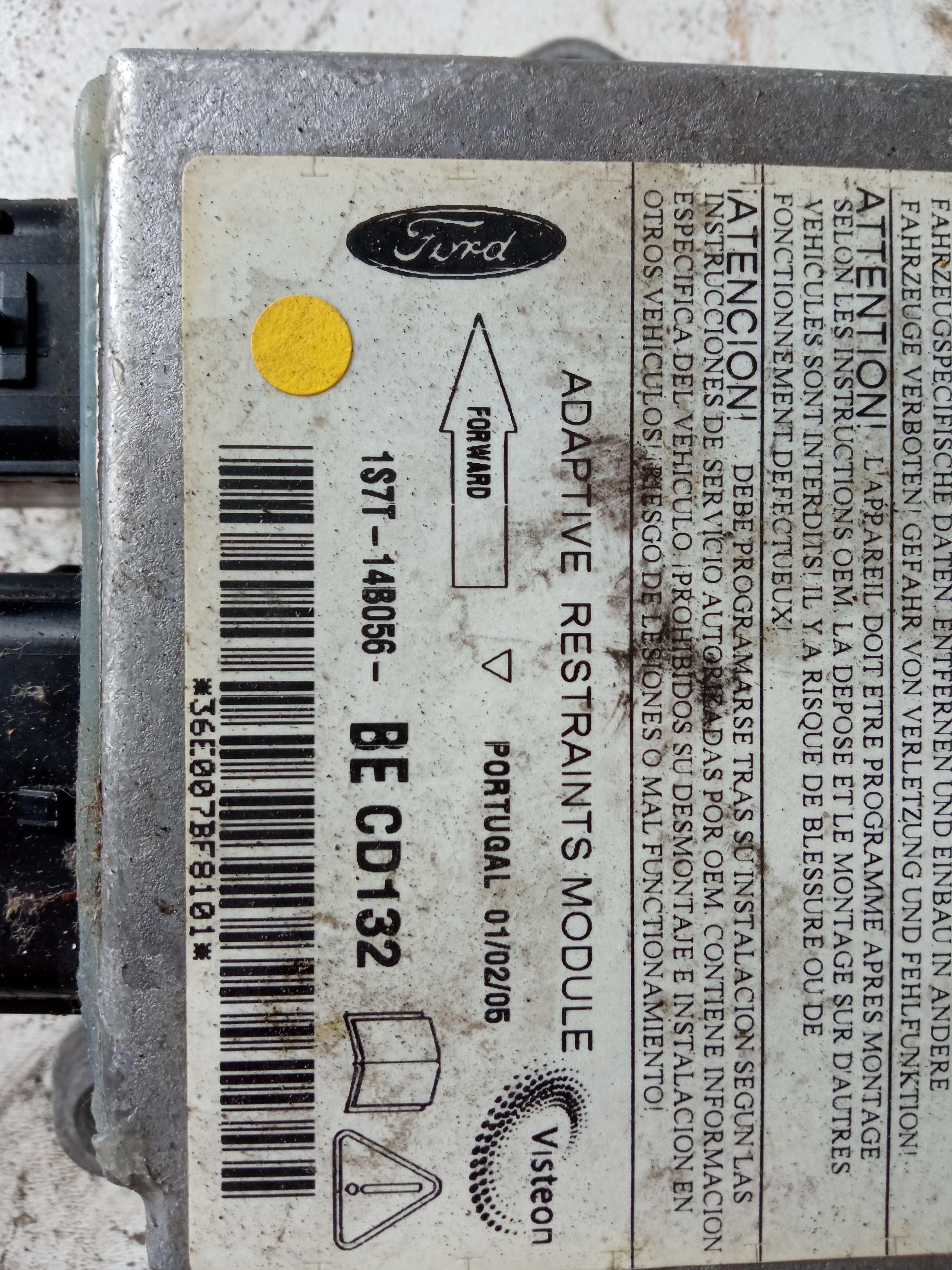 Ford Mondeo MK3 Moduł Sensor AIRBAG Poduszek Powietrznych