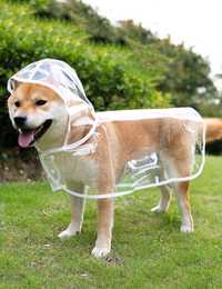 Capa de chuva para cão