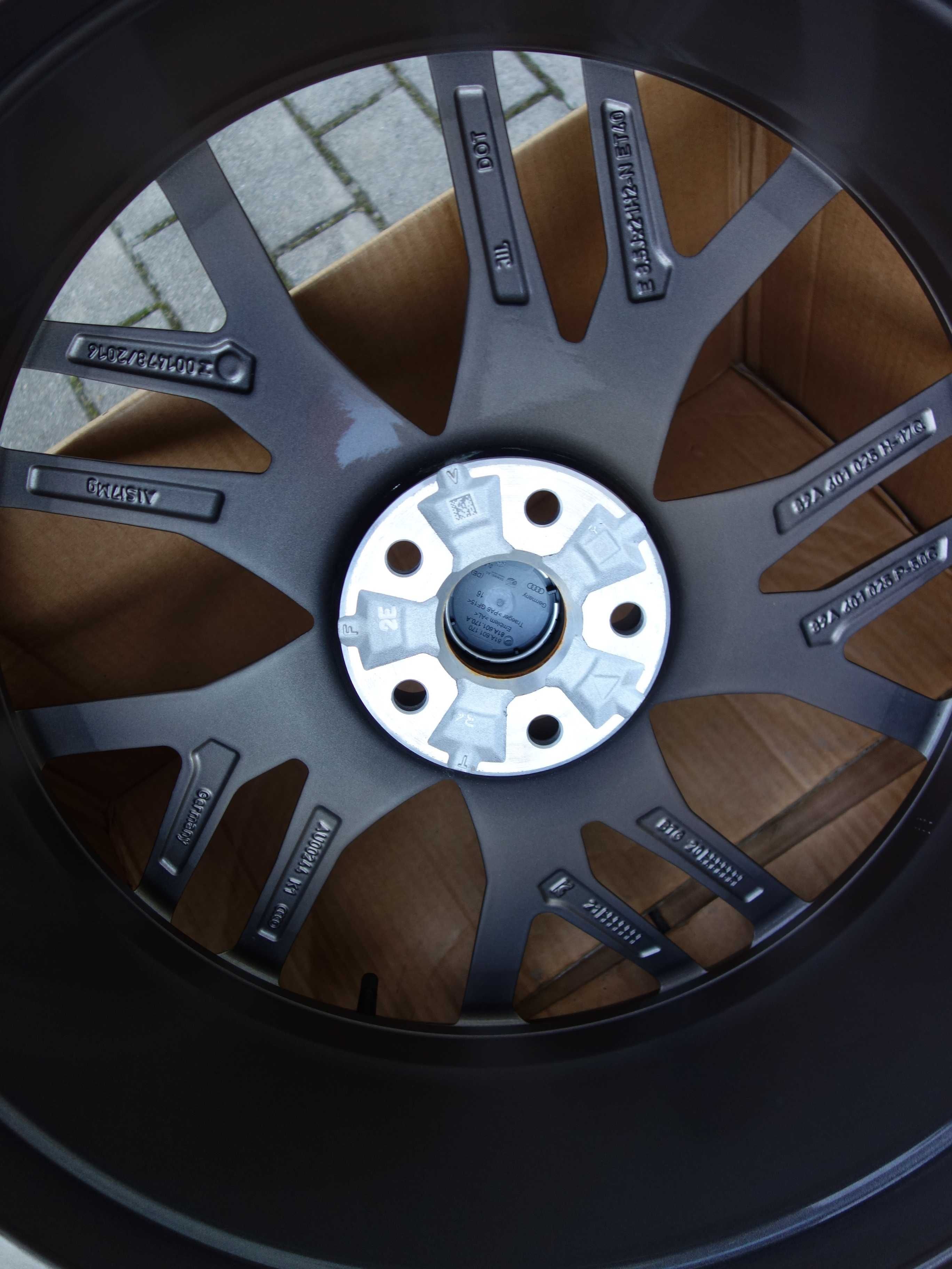 Felgi AUDI RSQ3 SQ3 Q3 SQ5 Q4 A6 A7 A8 S7 S8 D5 21'' Rs Złoty mat