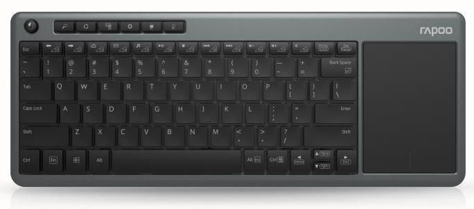 Клавіатура RAPOO K2600 GREY