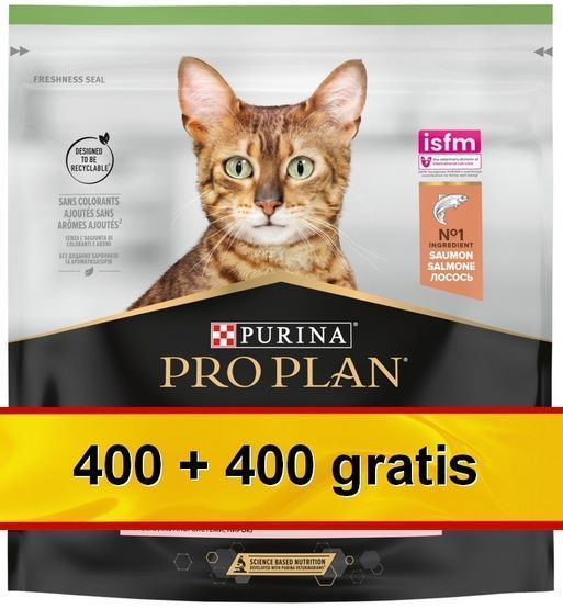 Karma dla kotów po kastracji lub sterylizacji - Purina ŁOSOŚ 800g