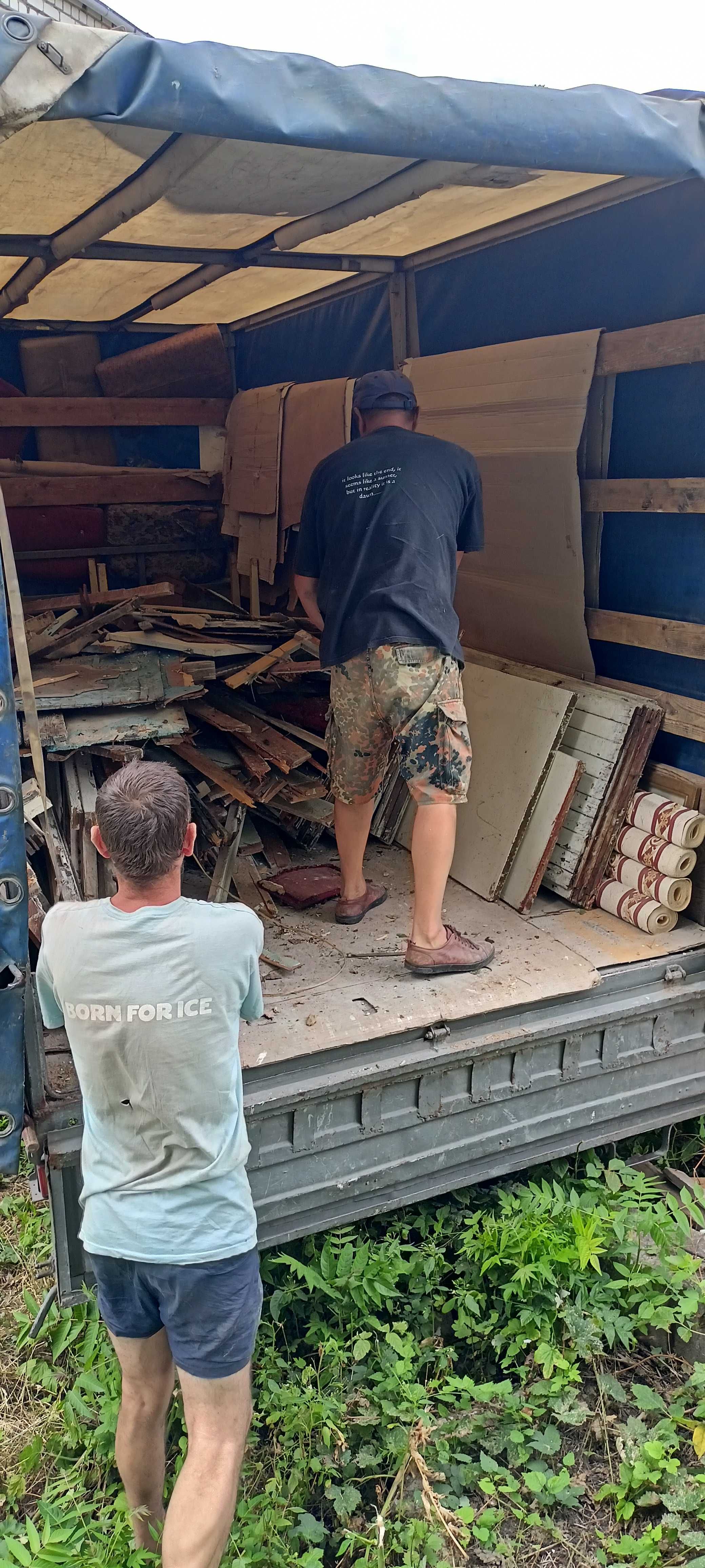 Вывоз старой мебели, Вывоз строительного мусора, Вивіз сміття Газель