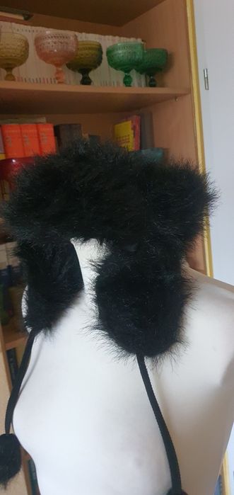 Futrzana czapka uszatka
