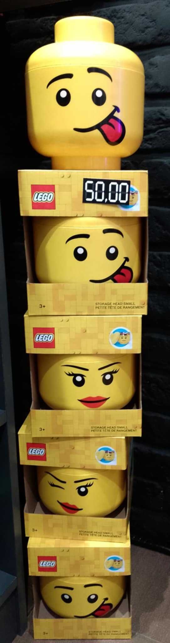 Pojemnik Lego-główki nowe