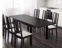 Conjunto de mesa com 6 cadeiras