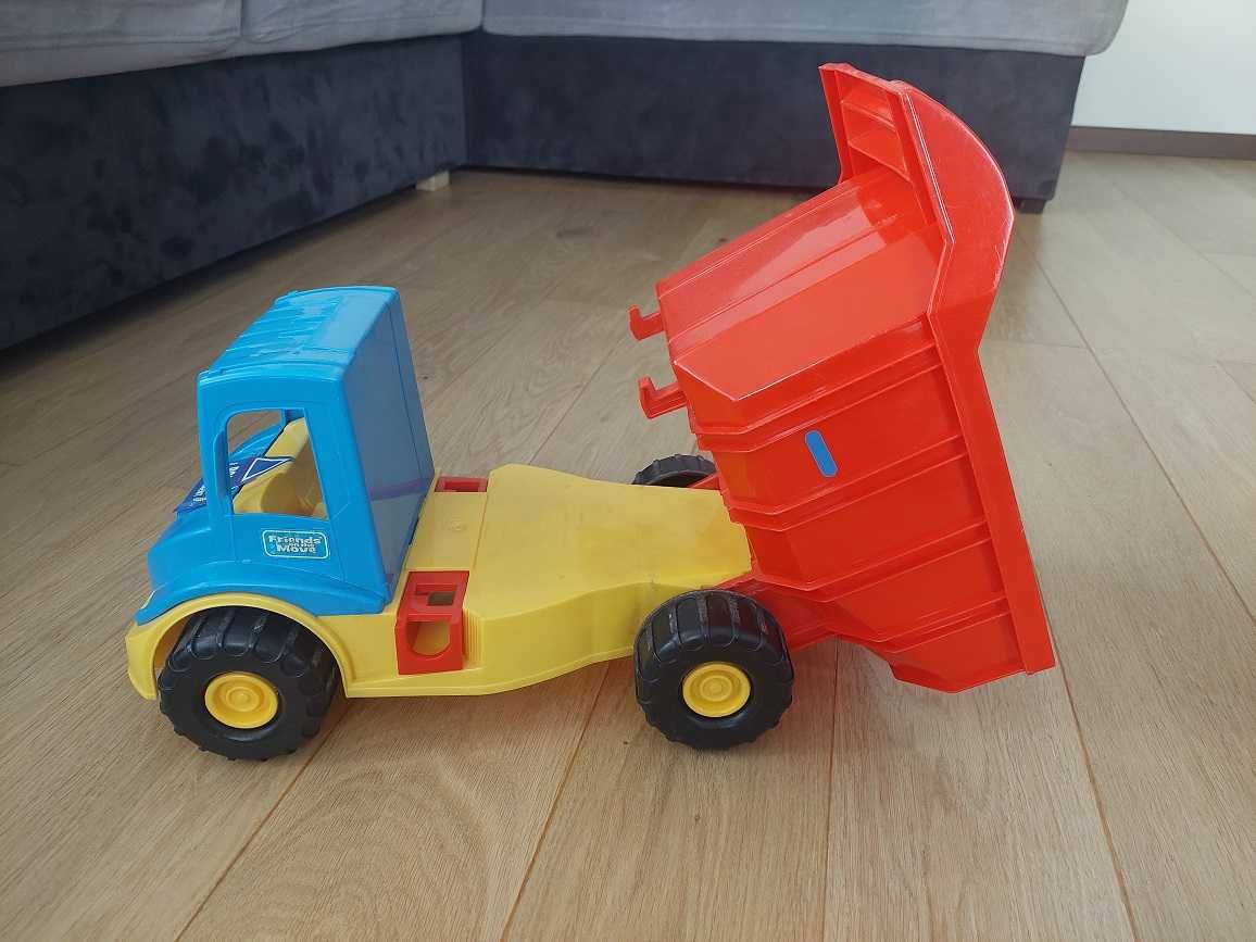 Zabawki dla chłopca: śmieciarka Dickie Toys, helikopter, wywrotka