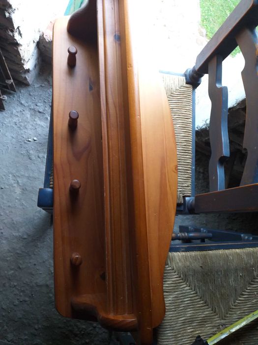 Półka ścienna, sosnowa, solidna, vintage, retro!