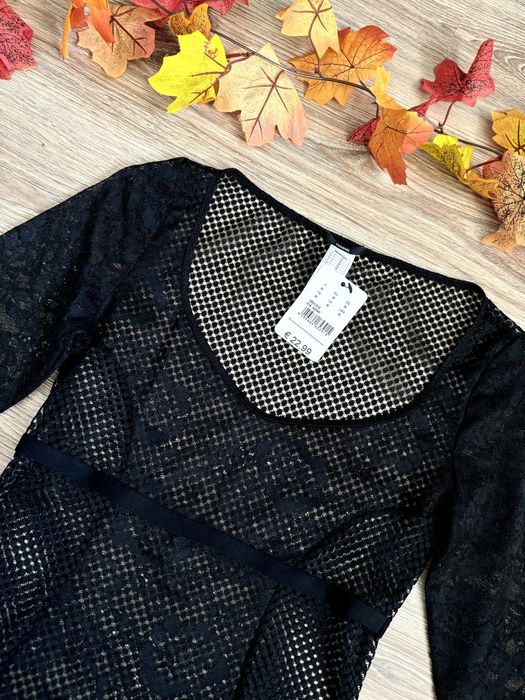 Tezenis m/38 nowe (z metką) śliczne body (bluzka) z koronki