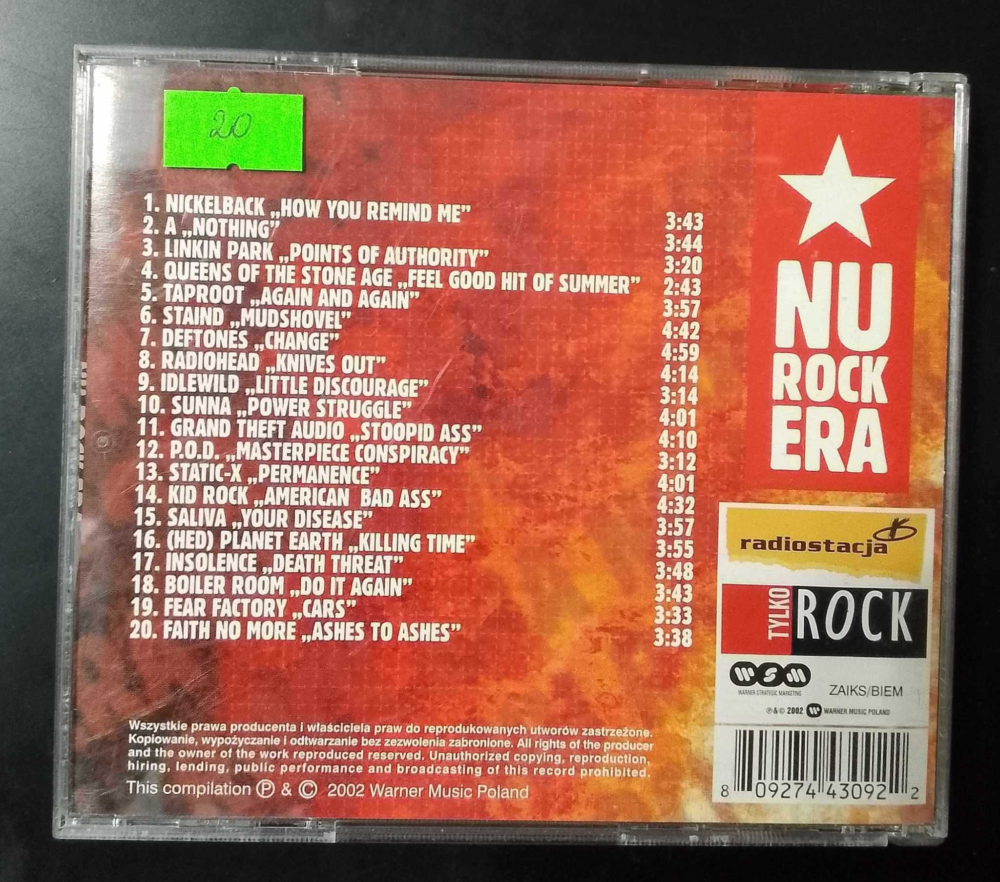 Płyta Cd Nu Rock Era.