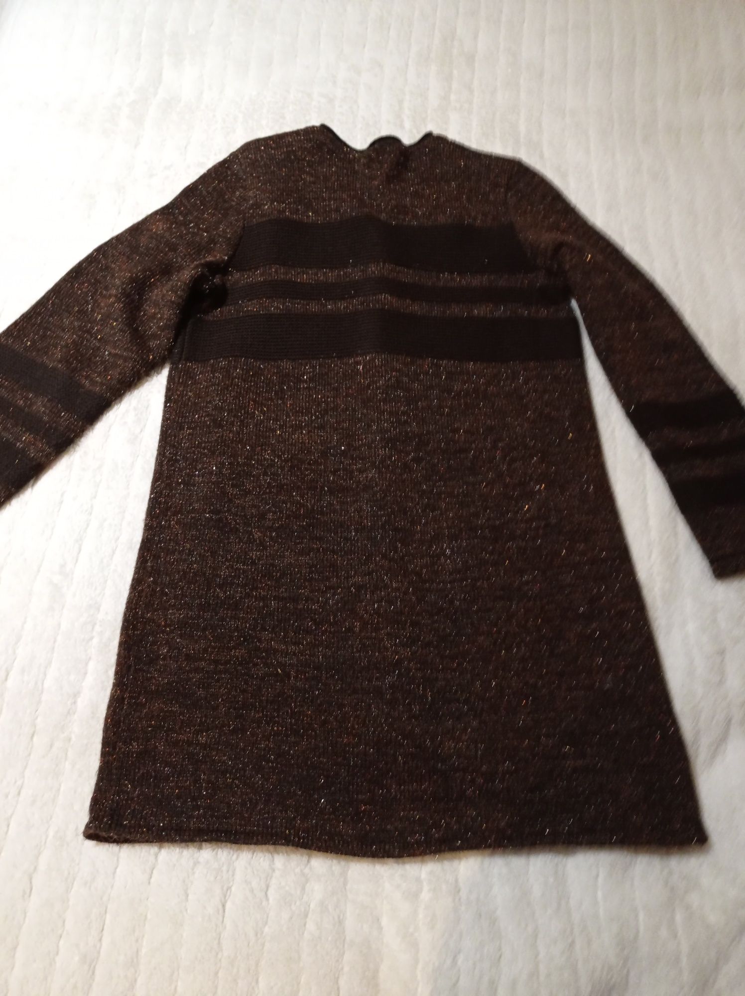 Sweter damski, rozpinany.