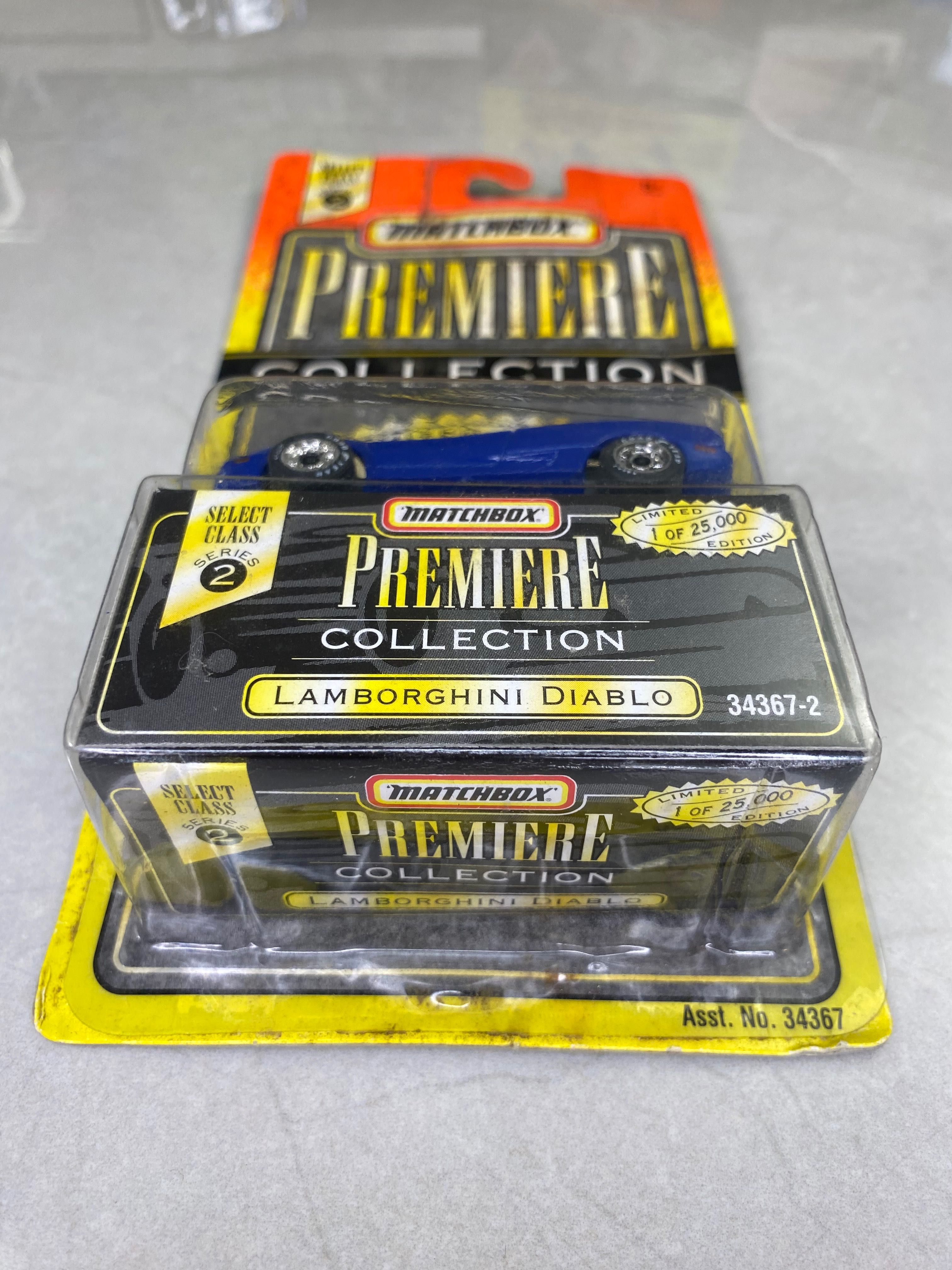 Matchbox Premiere limitowane Lamborghini Diablo 1995