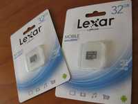 Lexar ® Cartão Memória Micro SD 32GB Classe 10 NOVO! 2+5 Anos Garantia