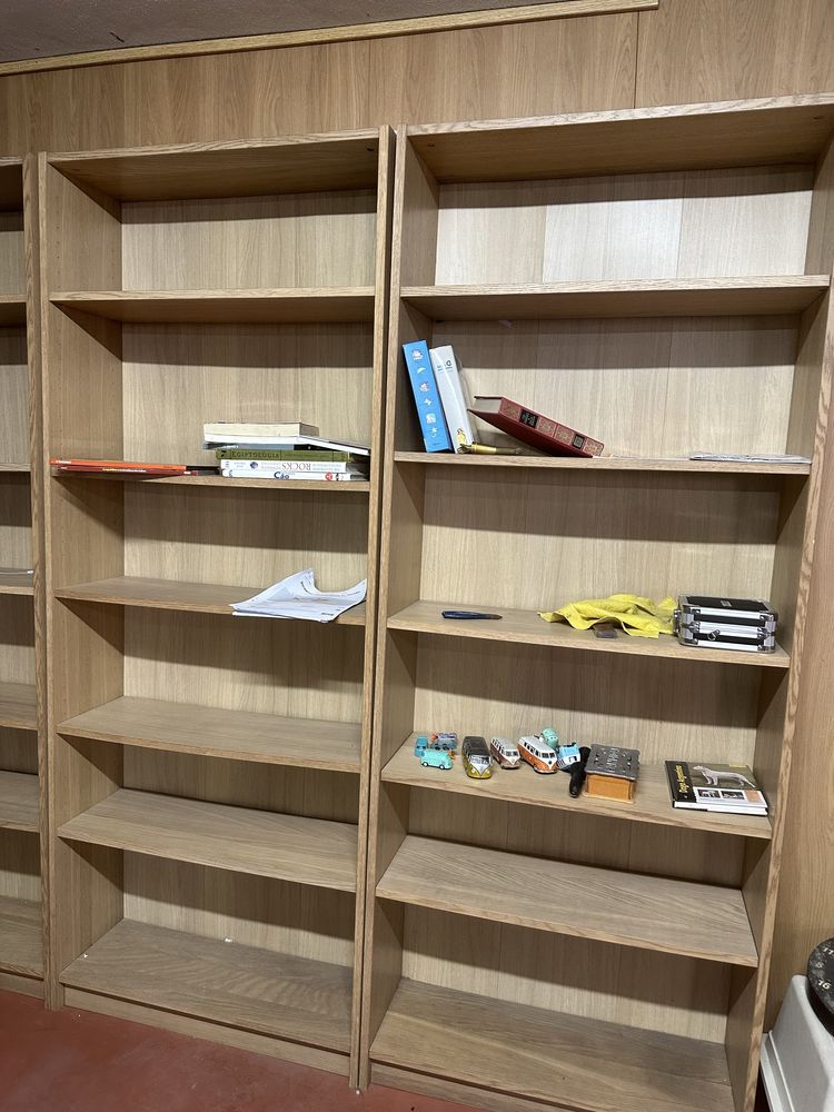 Estante malm do ikea castanha