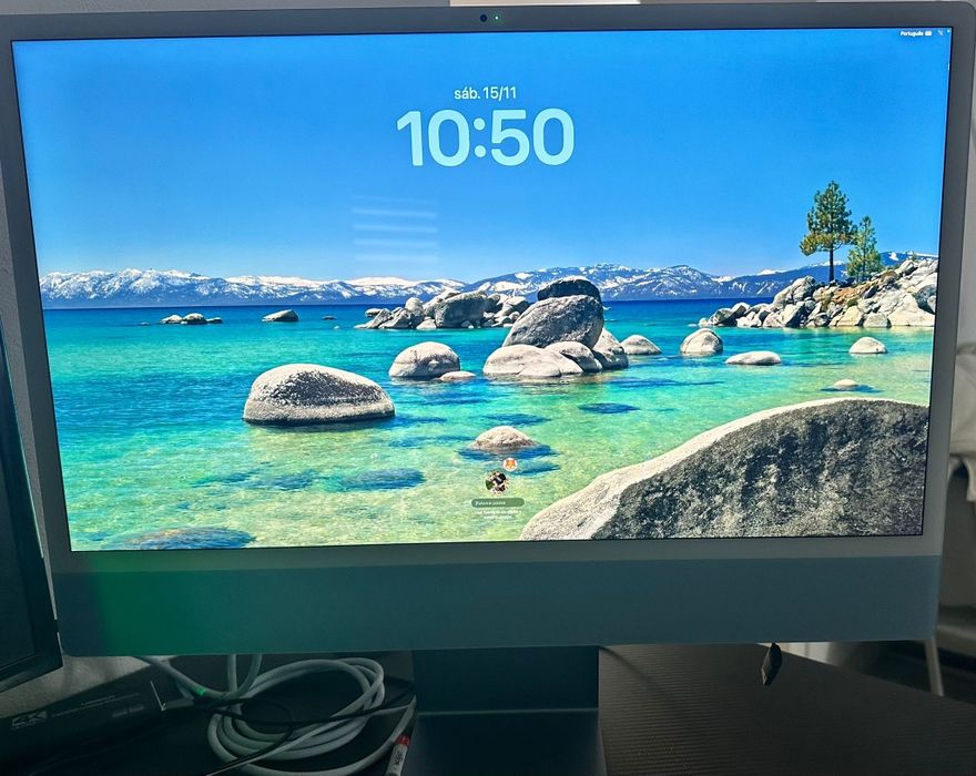 iMac 24" M1 Azul – 8GB / 512GB – Excelente Estado