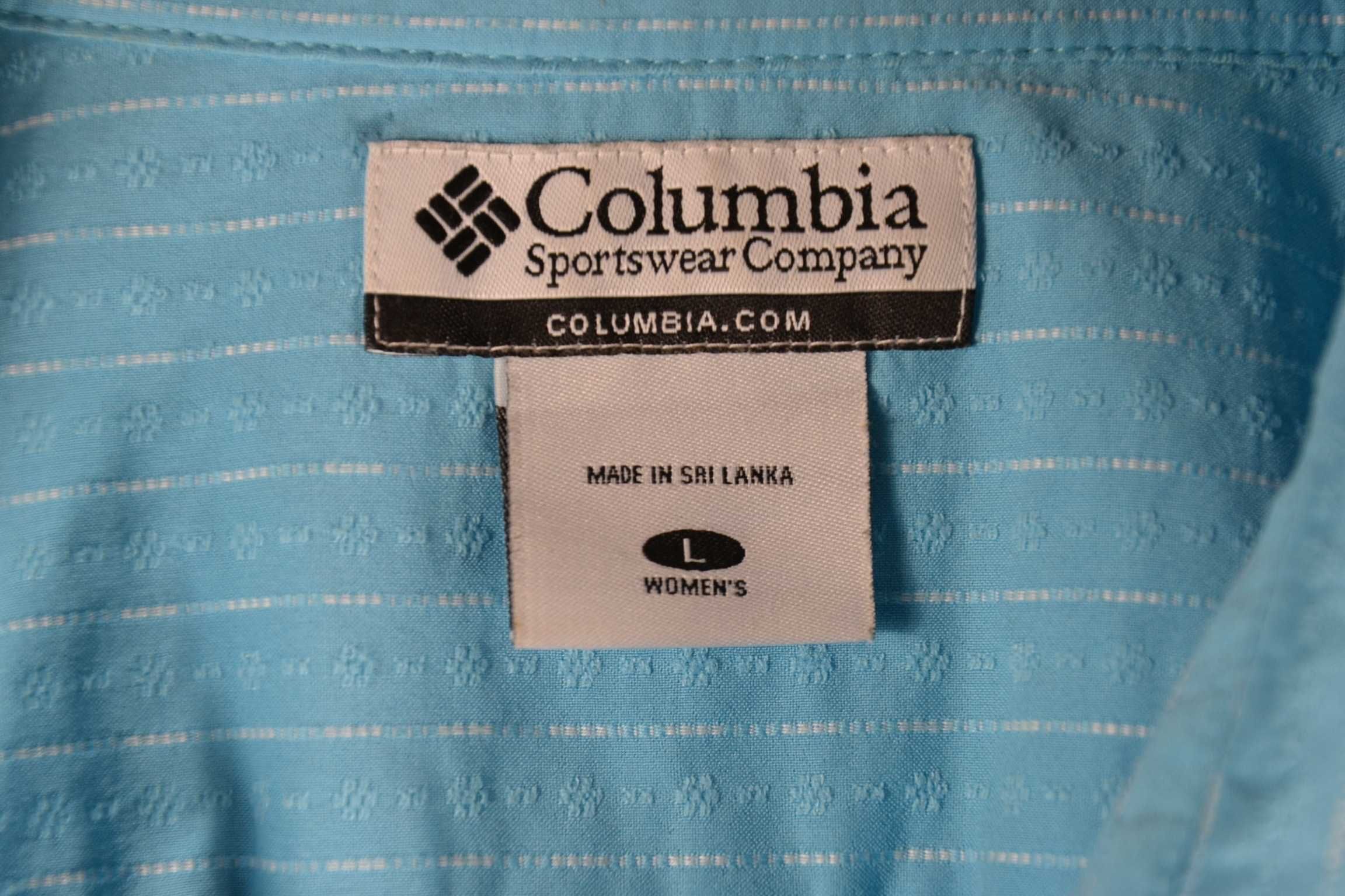 COLUMBIA Sportswear Koszula Damska L Oryginalna Jak Nowa Bawełna