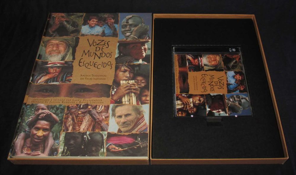 Livro e Cd's Vozes de Mundos Esquecidos Música Tradicional