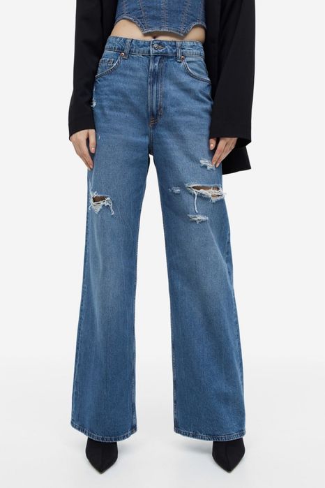 Нові джинси H&M Wide High, новые джинсы