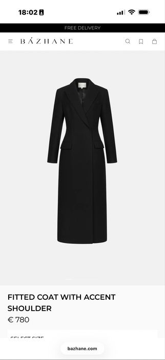 Чорне Пальто Bazhane