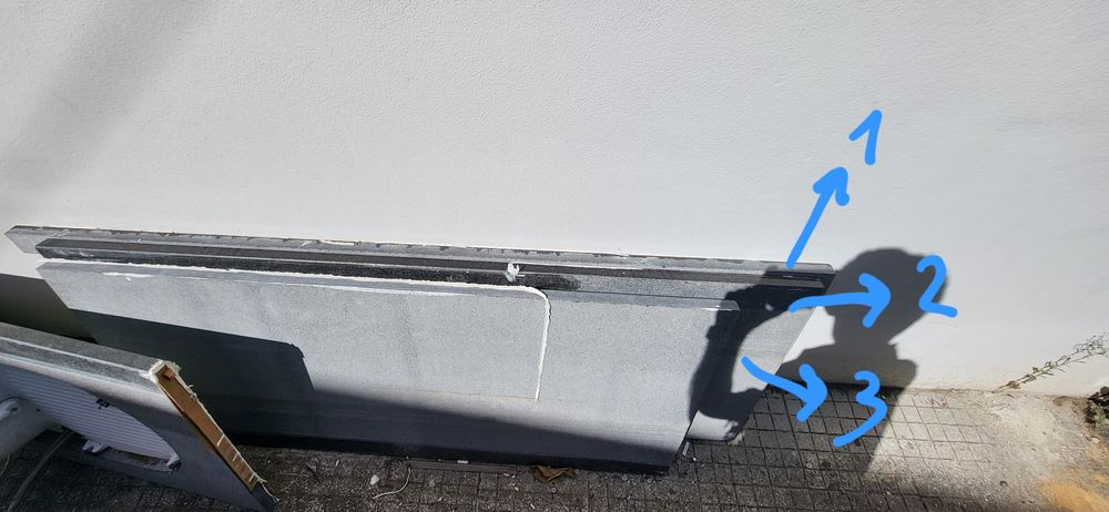 Conj. Pedras granito p/ bancada