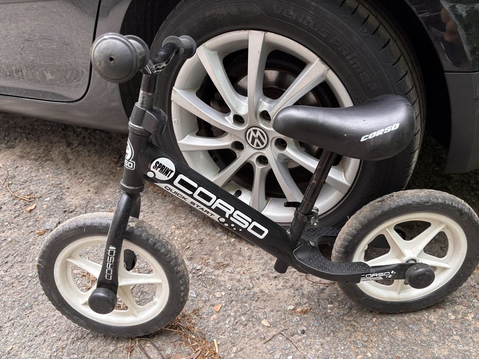 Велобіг Corso сталева рама 12 сорний