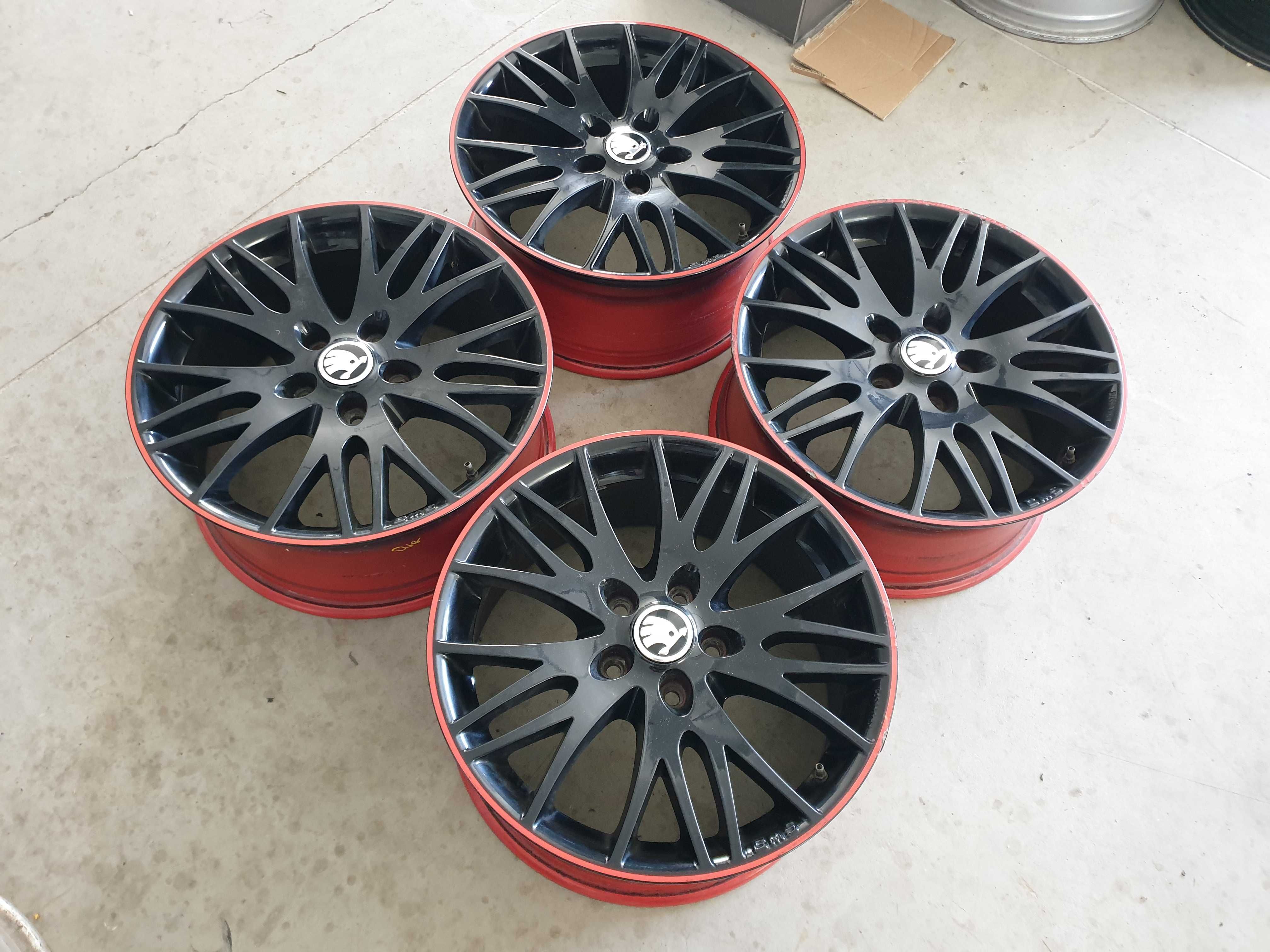 Alufelgi 17" Skoda Octavia VRS II FL III IV SuperB Karoq Kodiaq 5x112