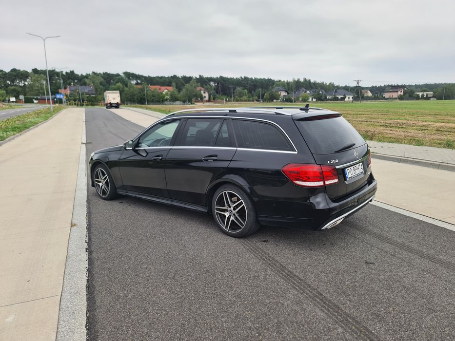 Mercedes e-klasa 250 4matic full  wersja