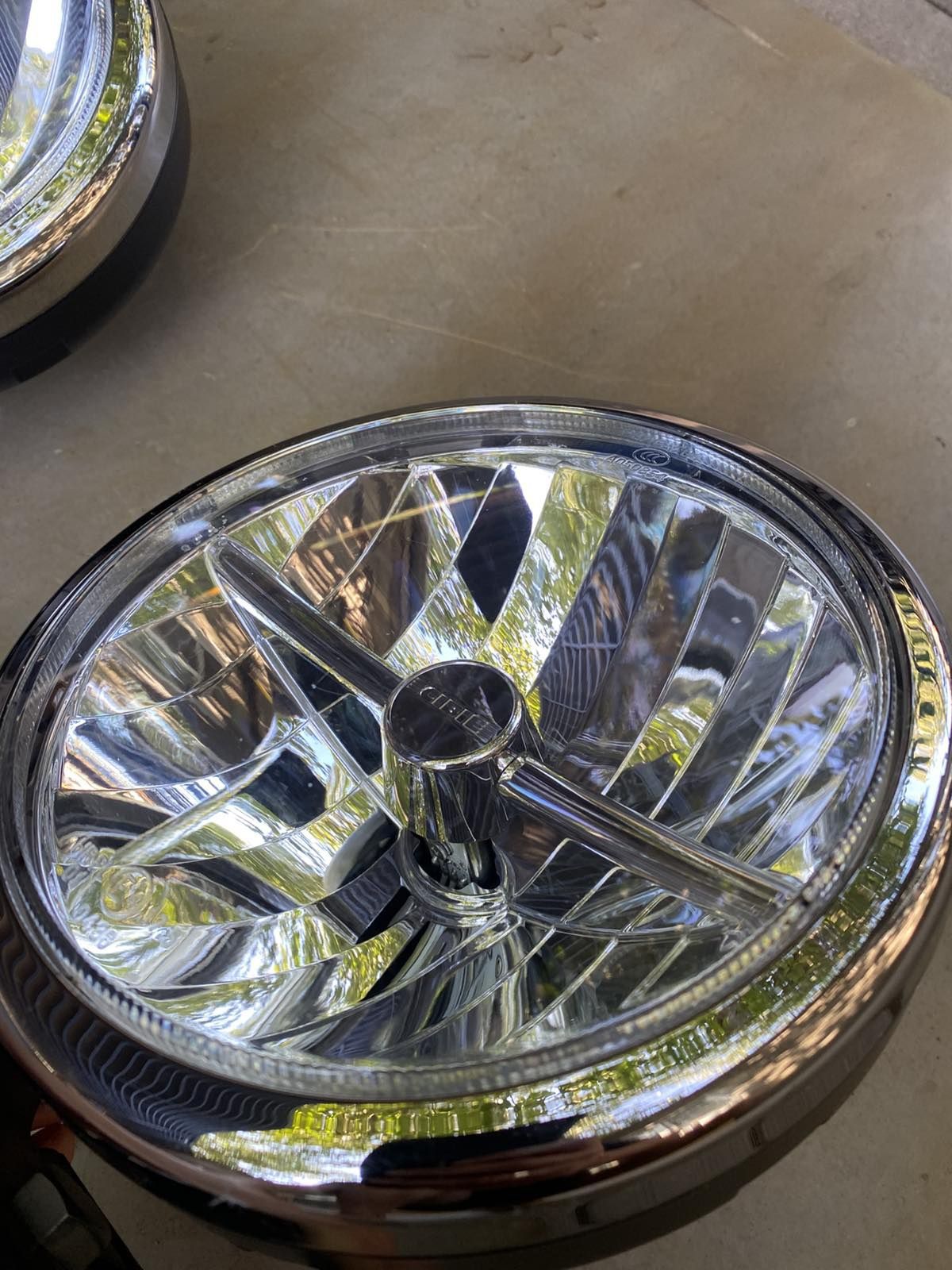 Led  фары  дальнего света CIBIE OSCAR Led 12/24 классика ретро !