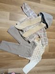 Zestaw wiosenny r.86 kurteczka, bluza i spodnie. Stan dobry plus