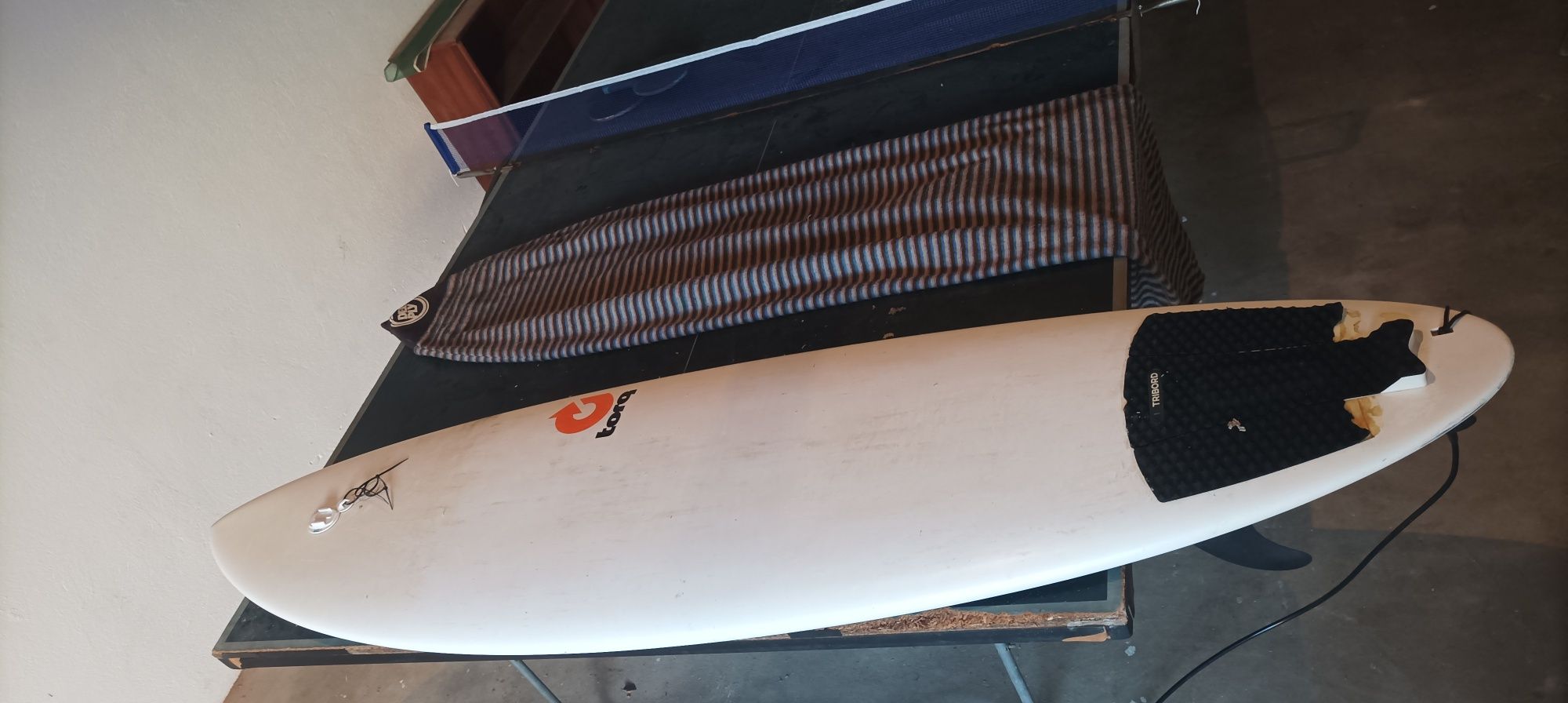 Prancha surf 6'8 torq com capa deeply