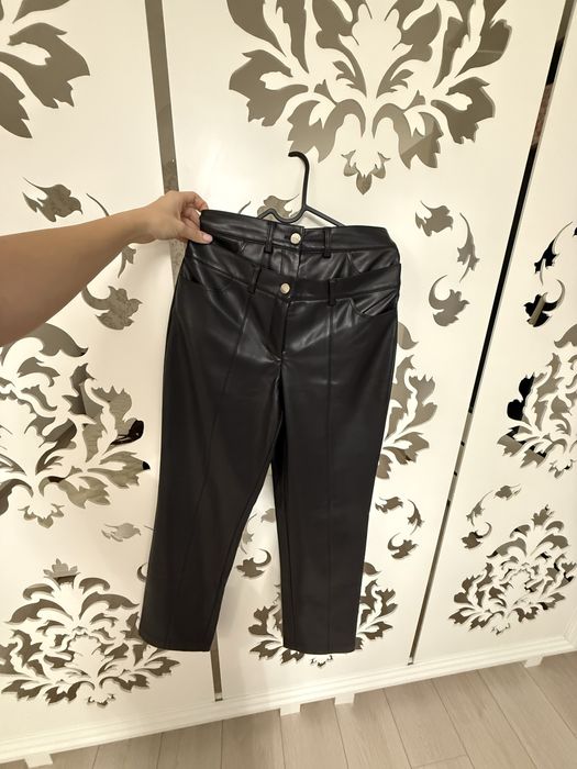 Штани з натуральної шкіри