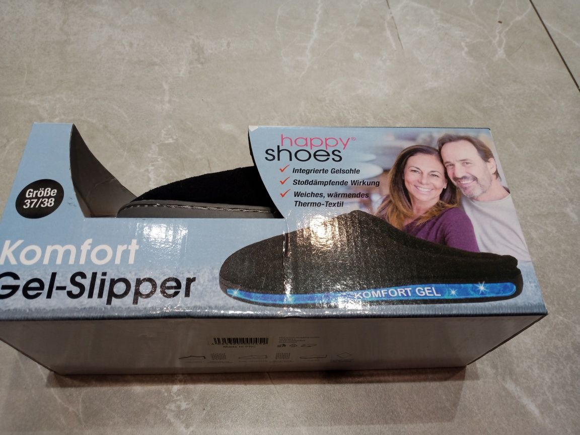 Kapcie Happy shoez rozm.37/38