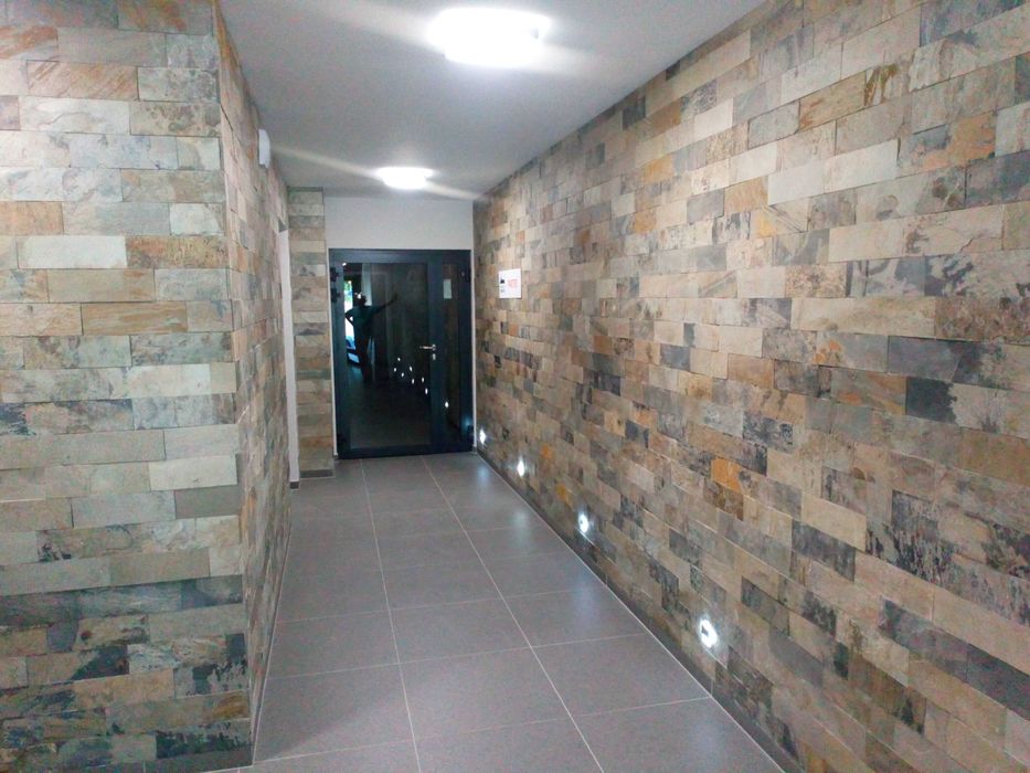 Płytki Kamień elewacyjny 30x10 Łupek Kwarcyt Silver Grey Black Slate