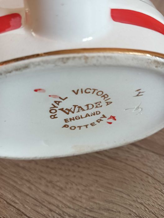 Baryłka porcelanowa po Whisky z korkiem