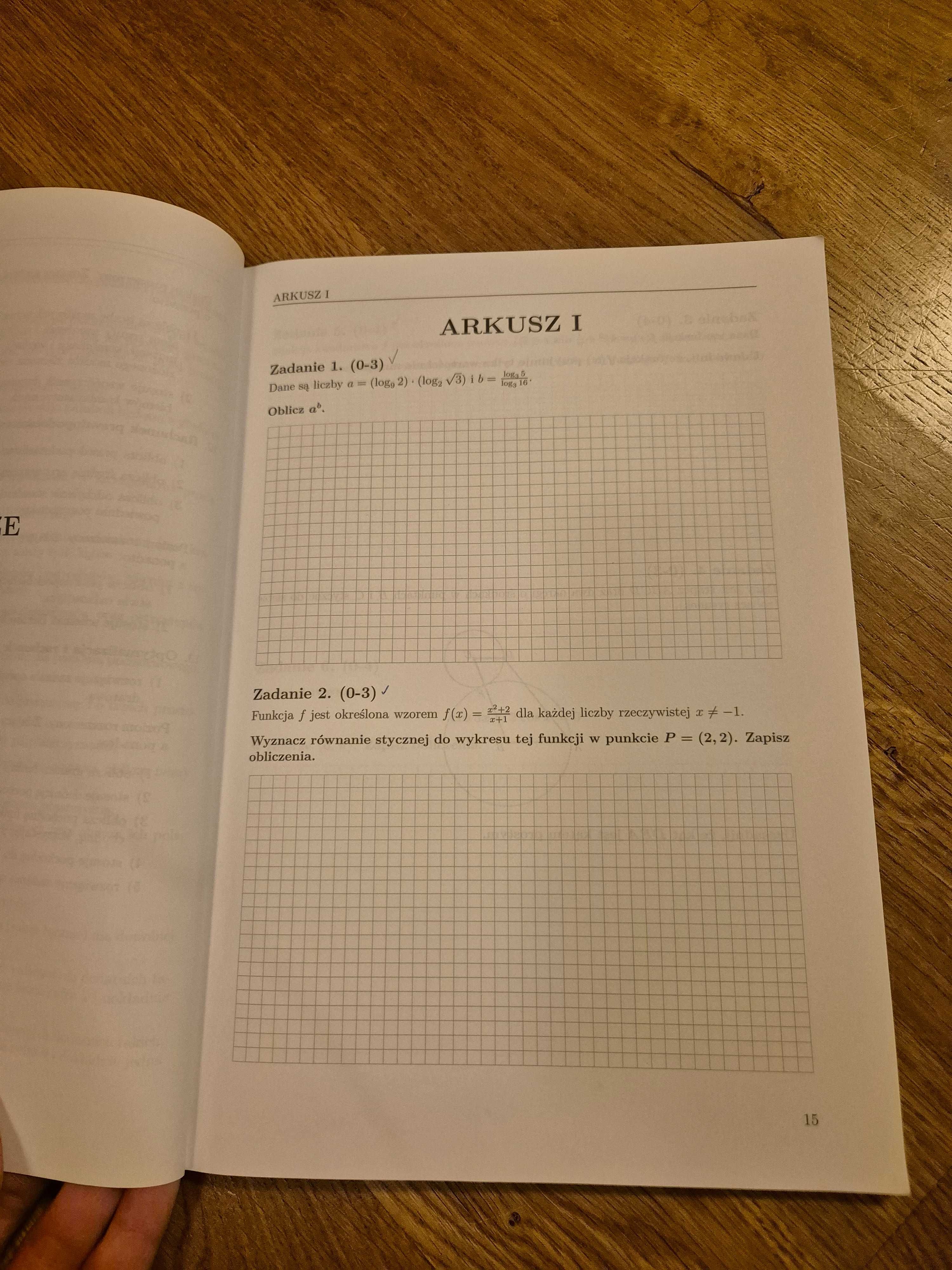 Matematyka- Arkusze maturalne (12) poziom rozszerzony.