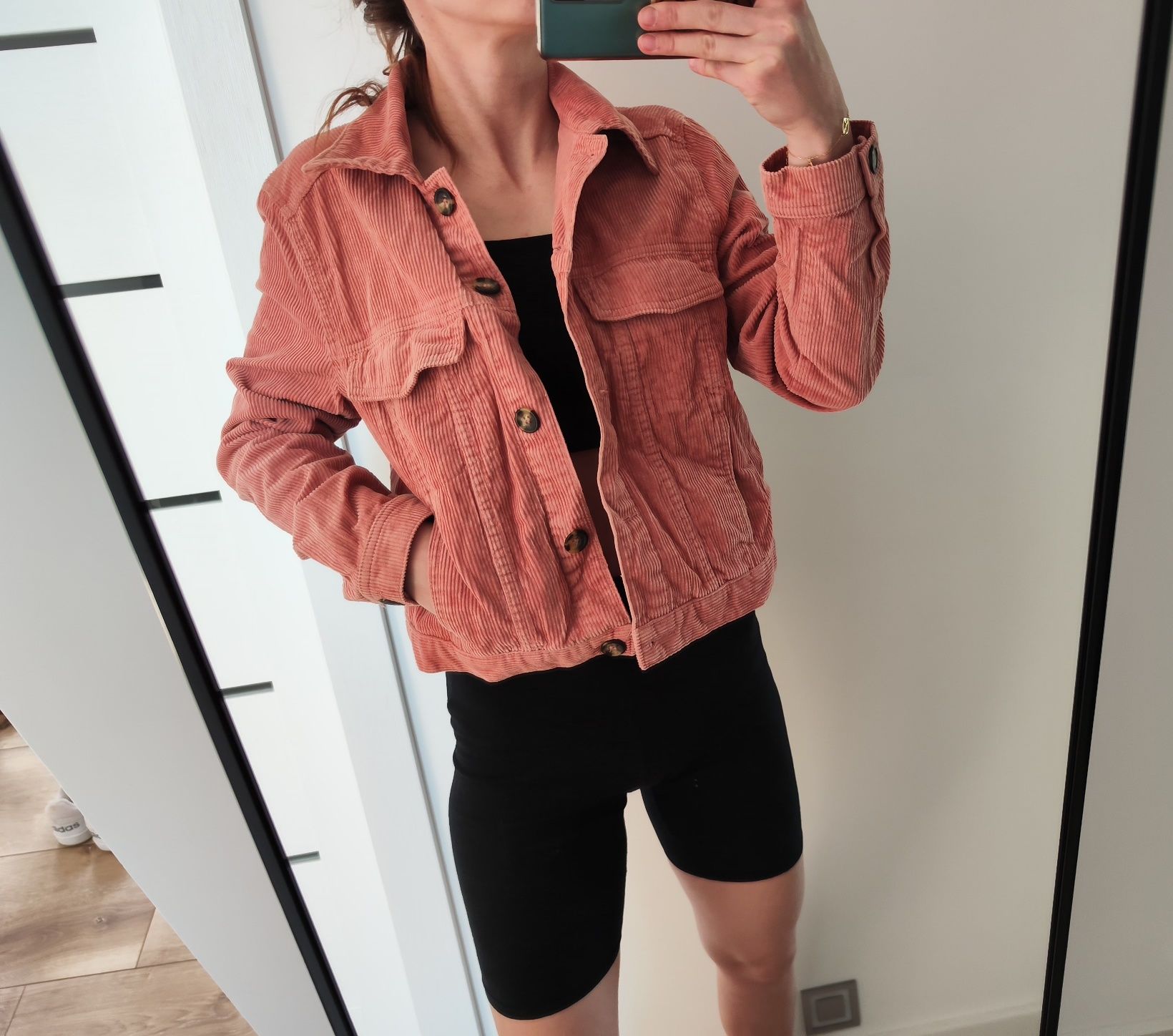 Kurtka sztruksowa H&M