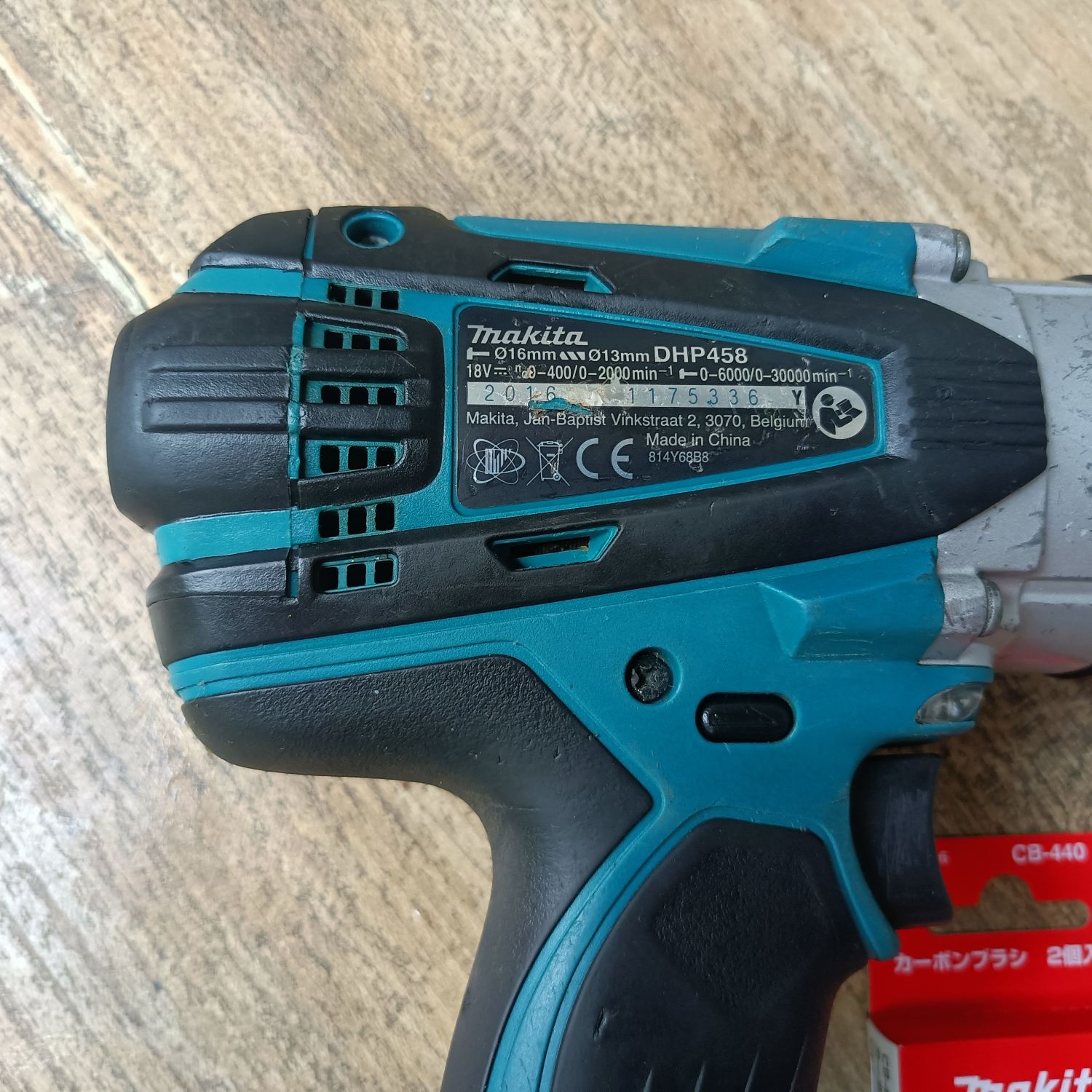 Makita 18V DHP 458 Wkrętarka udar 91Nm BDB