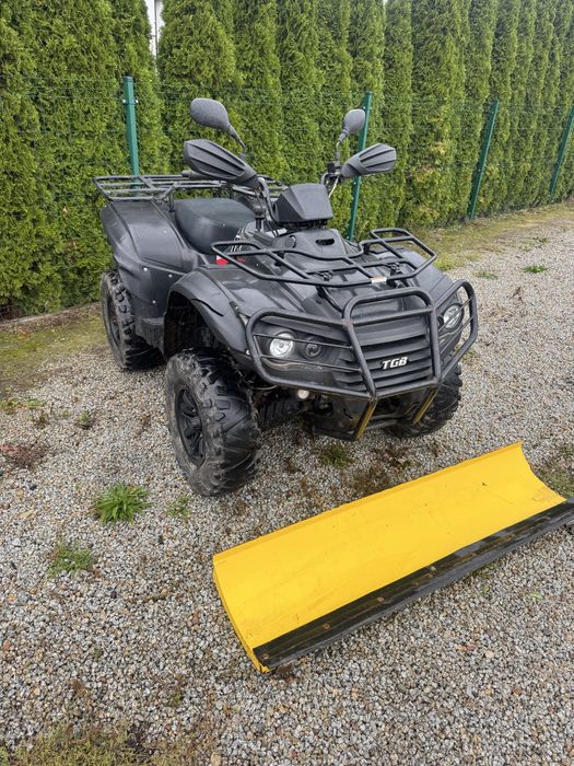 TGB Blade 550 4x4 Homologacja Pług quad