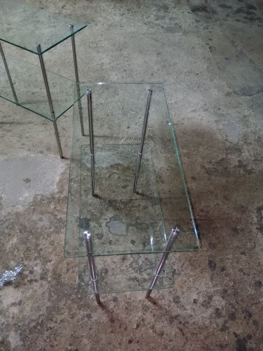 Mesas de vidro temperado