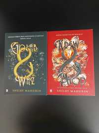Dwa tomy z trylogii Gołąb i wąż. 1 i 2 tom. Shelby Mahurin.