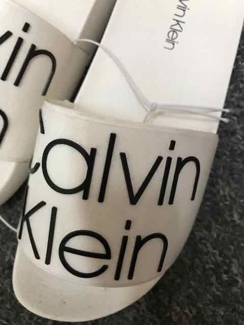 Calvin Klein - klapki damskie z USA, 35.