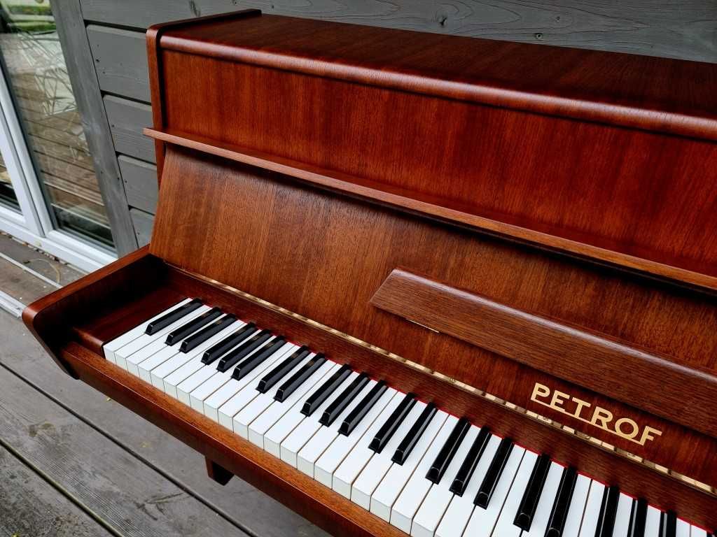 Pianino PETROF 103cm 1972r BRĄZOWY MATOWY